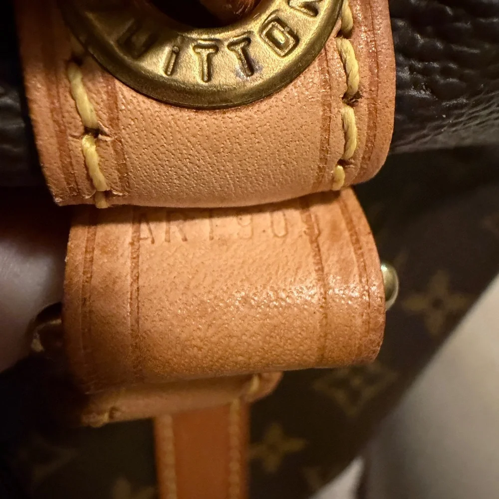 Louis Vuitton Monogram Canvas Noé Bucket Bag in Brown & Tan